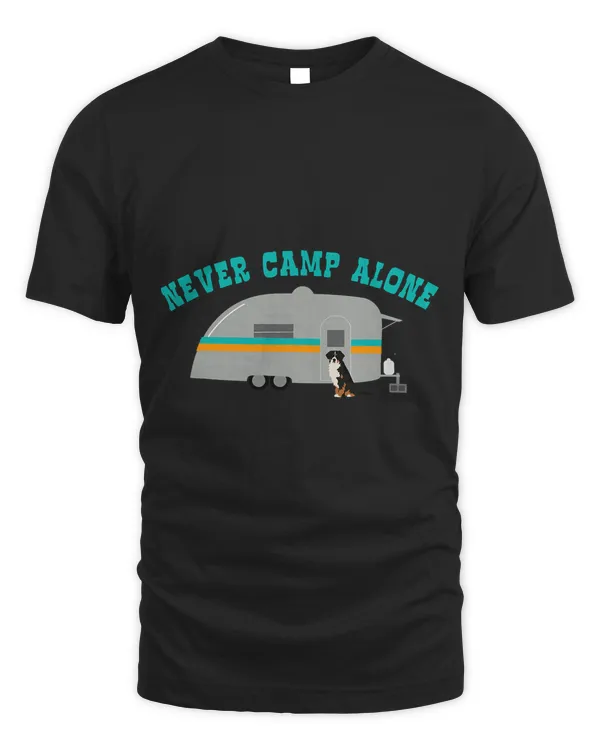 Bernese Mountain Dog Gift RV Camping Gift Campground T-Shirt