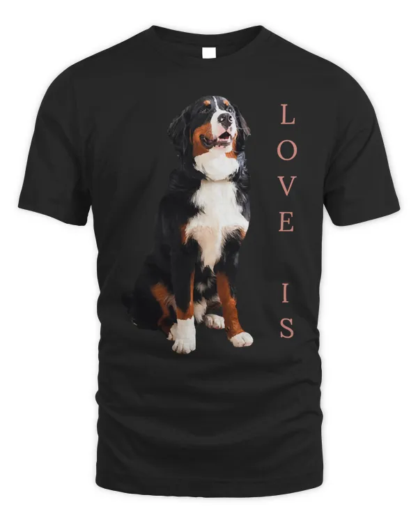 Bernese Mountain Dog Shirt Women Men Kids Dog Mom Love Tee Pullover Hoodie