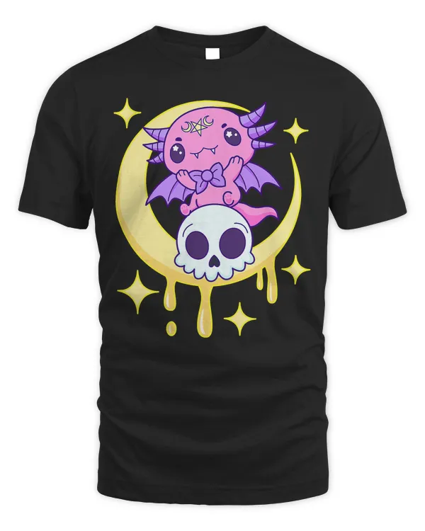 Axolotl Kawaii Pastel Goth Cute Creepy Aesthetic Nu Goth 218