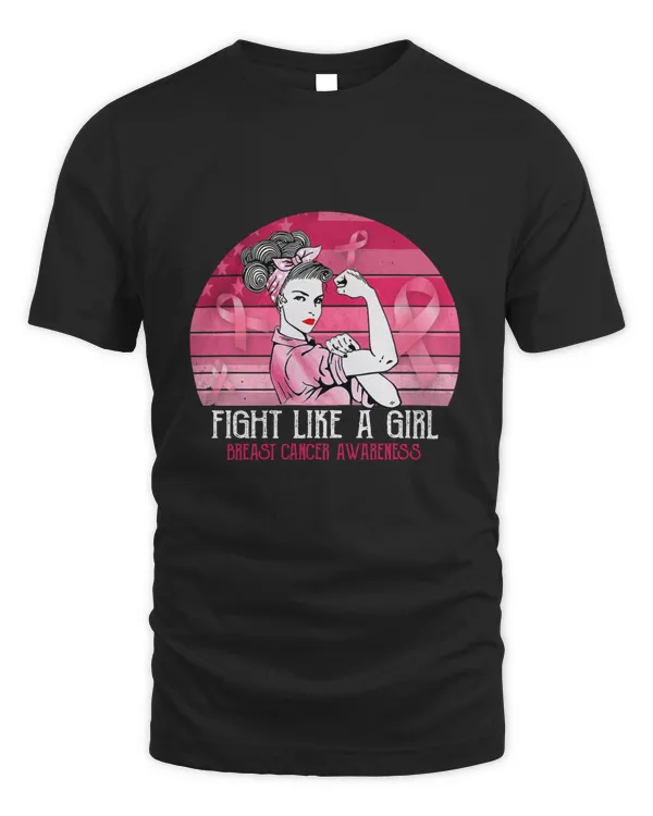 Breast Cancer Fight like a girl Cancer Survivor Awareness