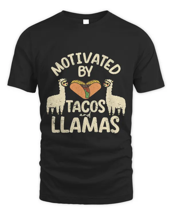 Llama Pet Motivated By Tacos And LLamas Funny Alpaca Taco Lover 21