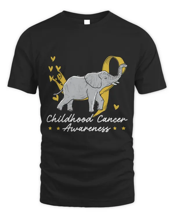Childhood Cancer Awareness Support Squad Elephant Lover