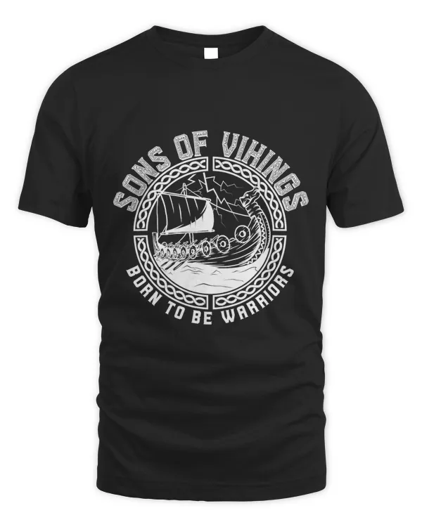 Sons Of Vikings Born To Be Warriors