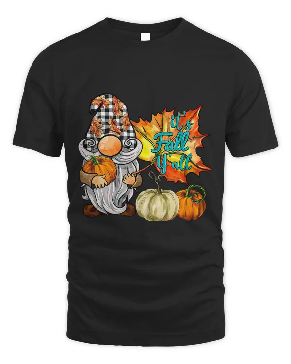 Its Fall Yall Gnome leopard Buffalo Plaid155