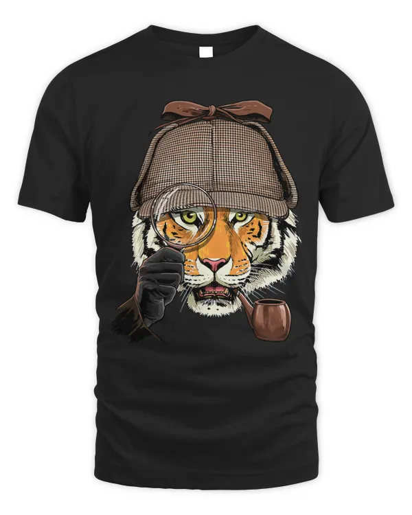 Tiger Detective Wildlife Tiger Safari Animal Lover 102