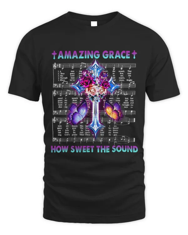 How Sweet The Sound Sheet Music With The Cross274
