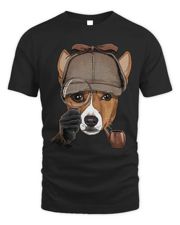 Basenji Detective Basenji Dog Lover 106