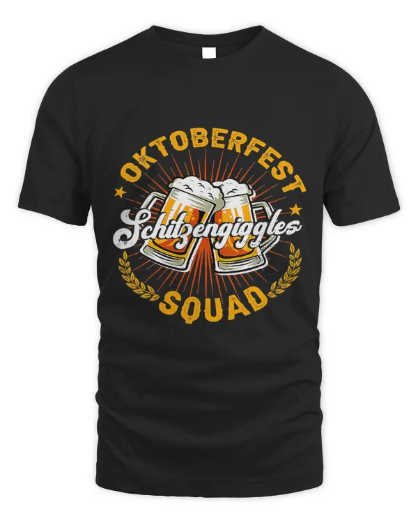 Oktoberfest Party Novelty Bavarian Drinking Squad Design