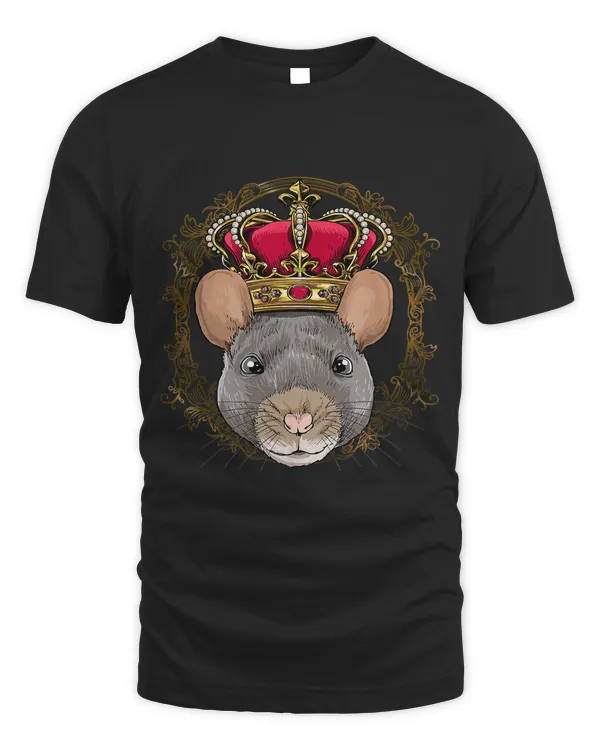 King Rat Wearing CrownQueen Rat Animal 338