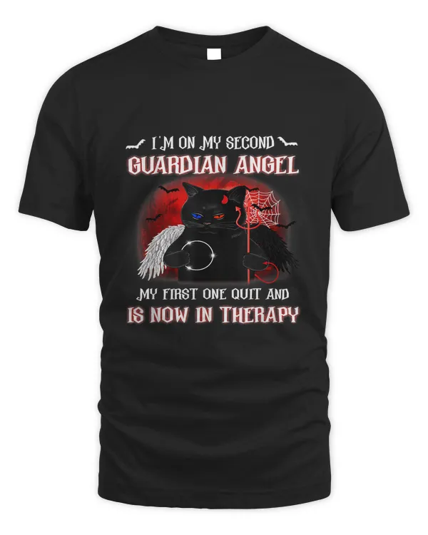 Im On My Second Guardian Angel My First One Quit Black Cat29