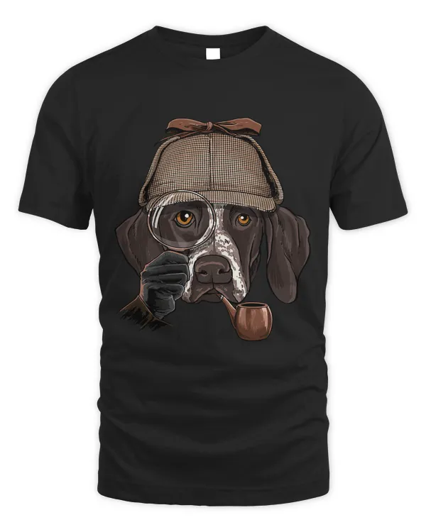 German Shorthaired Pointer Detective Dog Lover 152