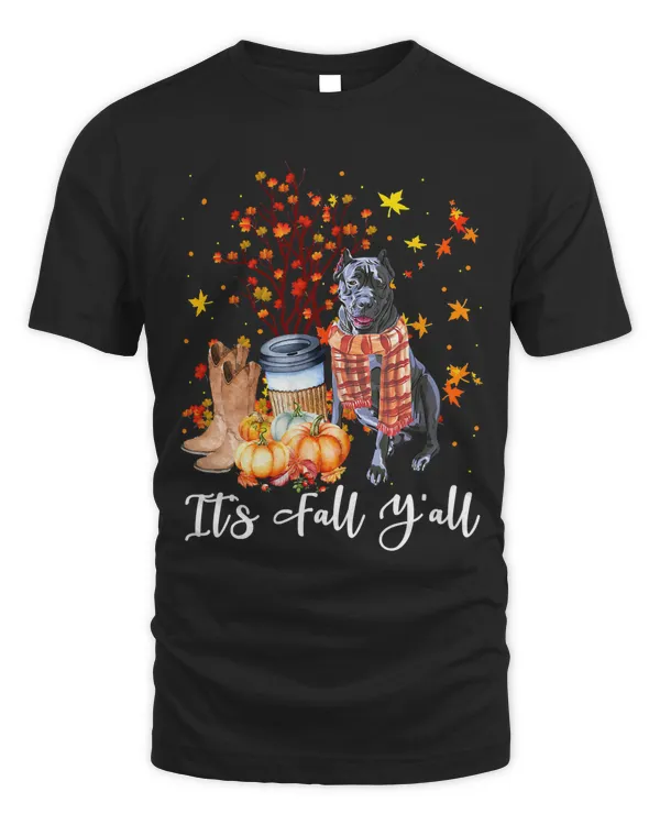 Its Fall Yall Cane Corso Dog Pumpkin Fall Autumn329