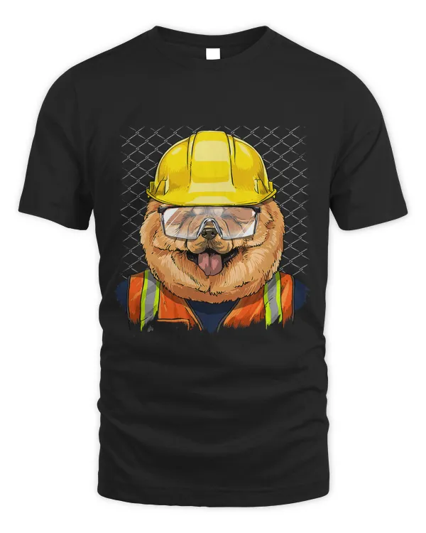 Chow Chow Construction Worker Chow Chow Dog 205