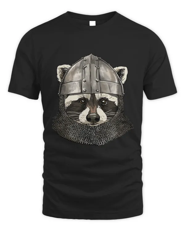 Raccoon Knight Warrior Raccoon American Animal Lover 21