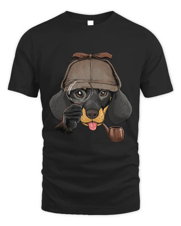 Dachshund Detective Wiener Sausage Dog Lover 62
