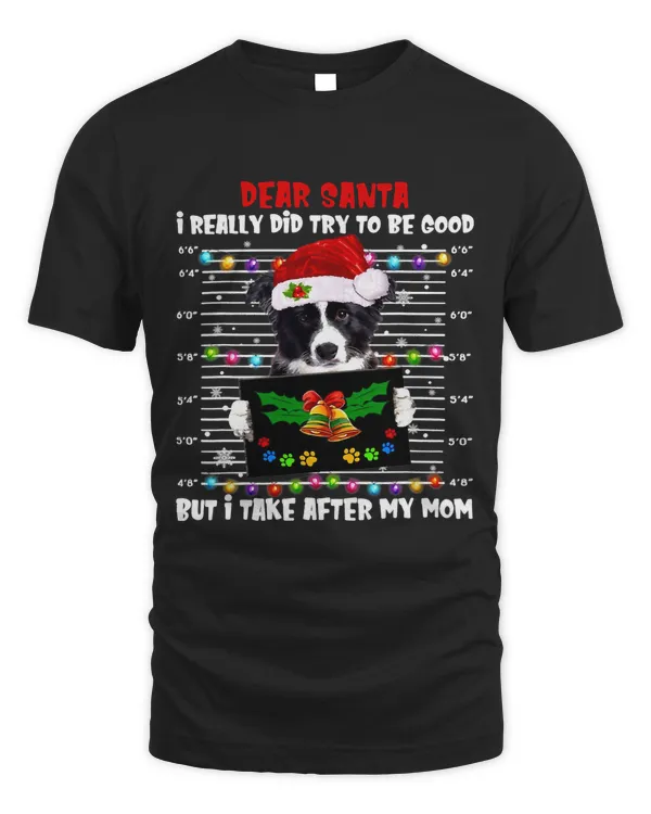 Border Collie Dear Santa I Really Did Try To Be Good But I317