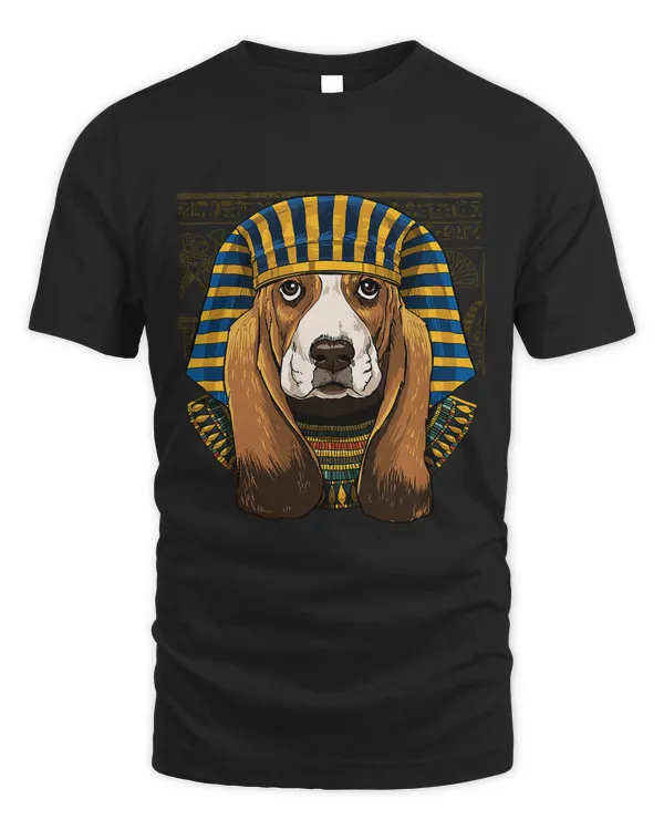 Basset Hound Egyptian Pharaoh Historian Archaeologist Dog 83