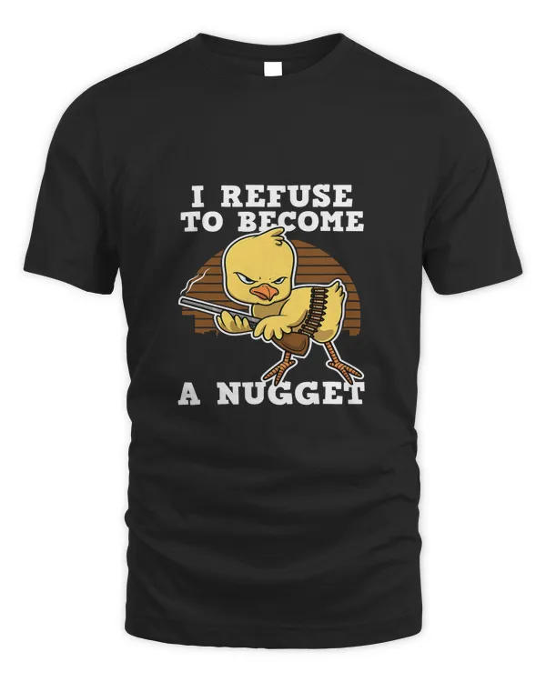 Funny Chicken Shirt Baby Chick Chicken Nugget Kids Men