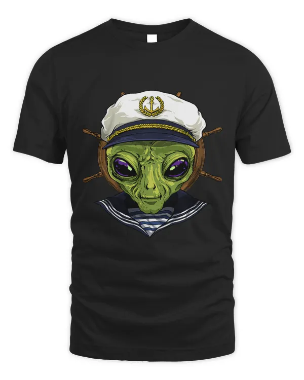 Alien Sailor Boat Captain UFO Alien Outer Space 184