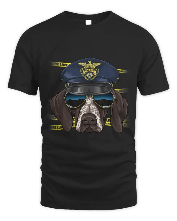 German Shorthaired Pointer Police K9 Dog Lover 80