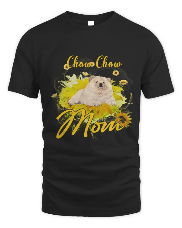 Sunflower Chow Chow Mom Dog Lover Mothers