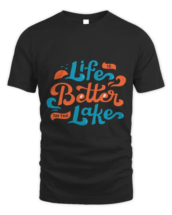 Summer Vacation Shirt For Women Life is Better On The Lake151