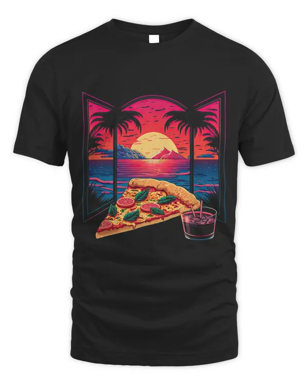 Retro Aesthetic Pizza 55