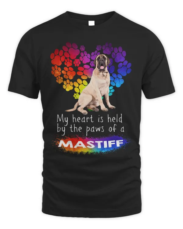 My Heart Is Held By The Paws Of A English Mastiff