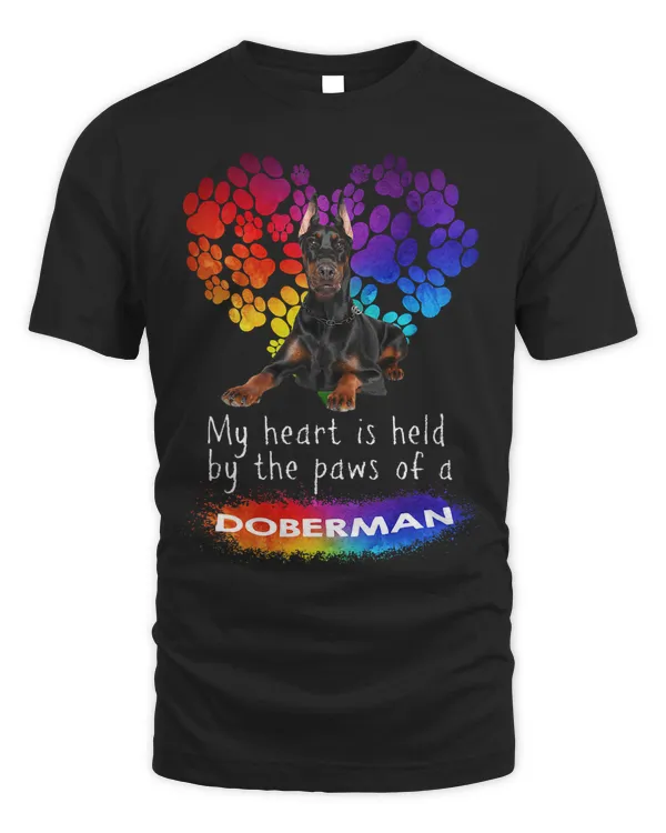 My Heart Is Held By The Paws Of A Doberman