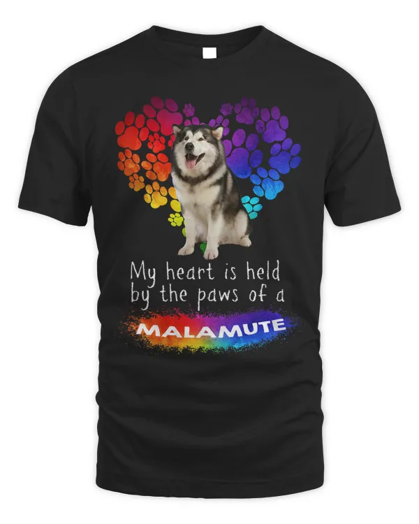My Heart Is Held By The Paws Of A Alaskan Malamute
