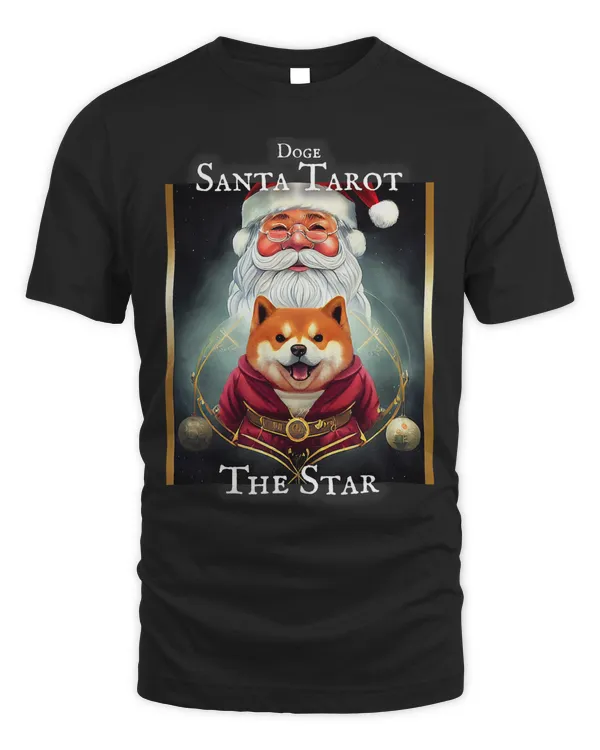 Doge Santa Tarot The Star Shiba Inu Christmas Crypto HODL 29