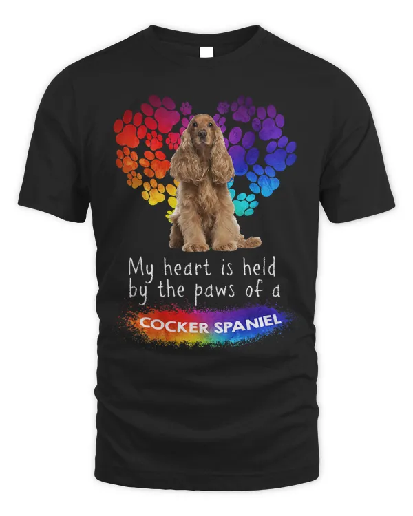 My Heart Is Held By The Paws Of A Cocker Spaniel