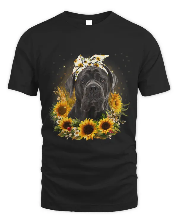 Sunflower Cane Corso Dog Mothers Day For Women