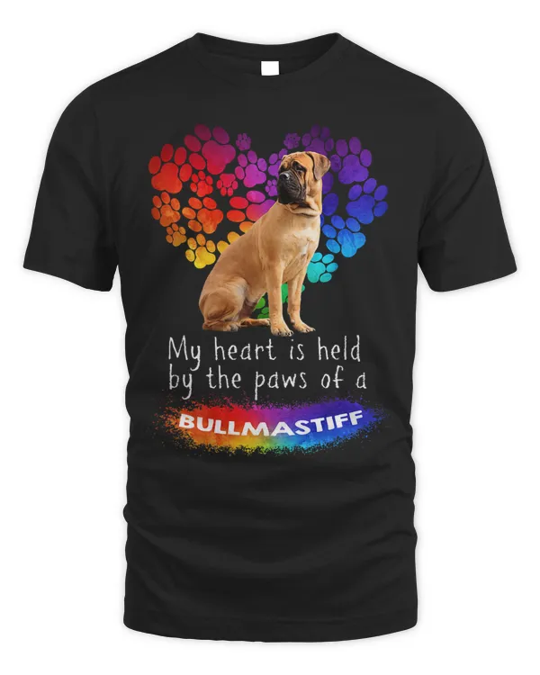 My Heart Is Held By The Paws Of A Bullmastiff