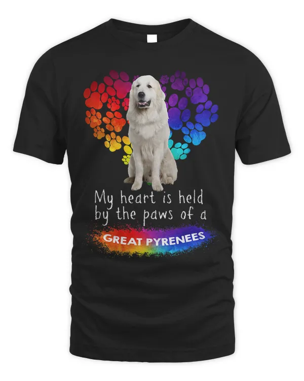 My Heart Is Held By The Paws Of A Great Pyrenees Patou Dog