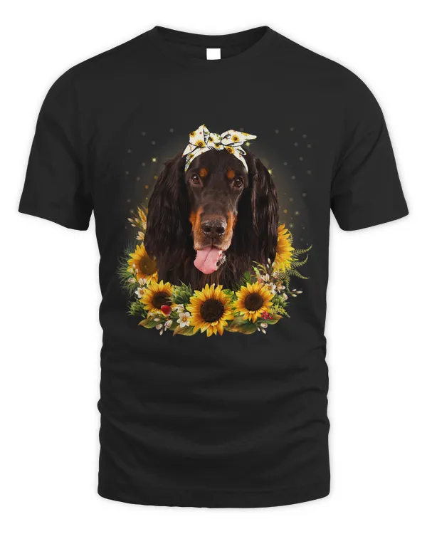 Sunflower Gordon Setter Dog Mothers Day For Women