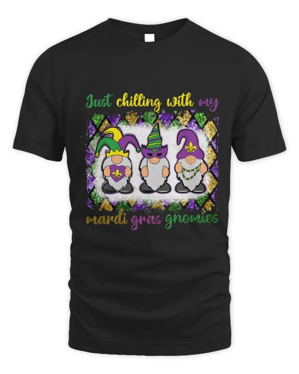 Just Chilling With My Mardi Gras Gnomies New Orleans Parade