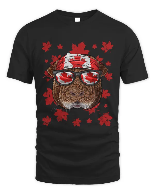 Canadian Guinea Pig Patriotic Canada Flag Maple Leaf Pride