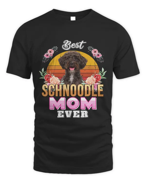 Vintage Best Schnoodle Mom Ever Mothers Day For Dog Mom