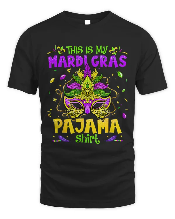 This Is My Mardi Gras Pajama Shirt Men Women Party Costume 355