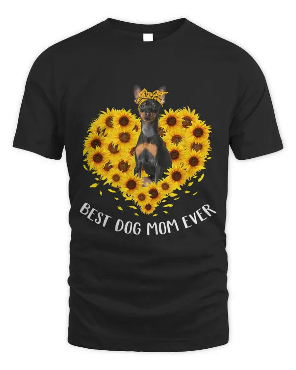 Miniature Pinscher Mom Sunflower Dog Mom Women