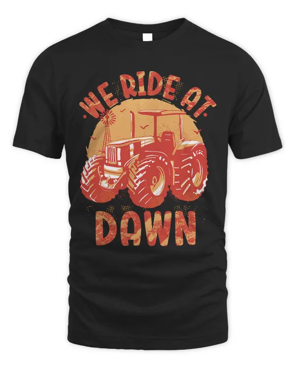 We Ride At Dawn Dad Lawn Mower Make Laugh Day Yard Work 2