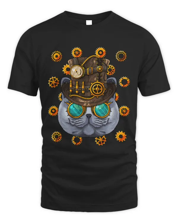 Steampunk British Shorthair Medieval Victorian Steam Powered