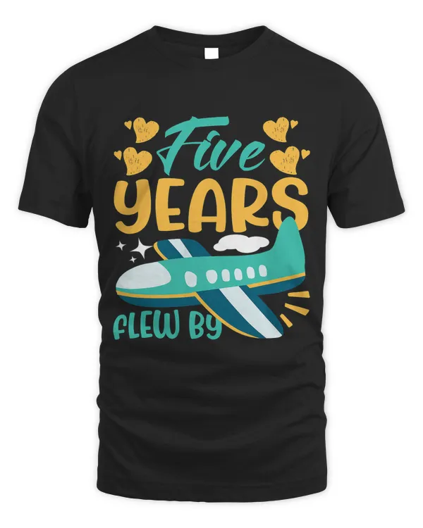 Airplanes For Kids Five Years Flew By Birthday
