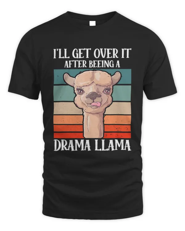 Lama Tongue Ill Get Over It After Beeing A Drama LLama
