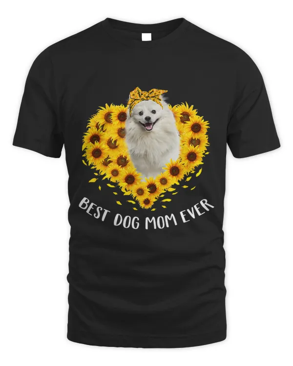 American Eskimo Mom Sunflower Dog Mom Women