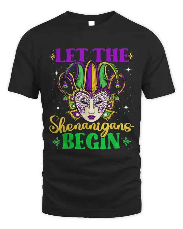 Let The Shenanigans Begin Mask Costume New Orleans