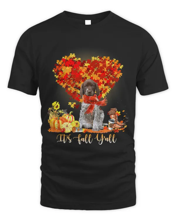 Its Fall Yall German Shorthaired Pointer Dog Lovers193