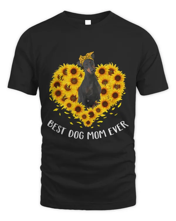 Manchester Terrier Mom Sunflower Dog Mom Women