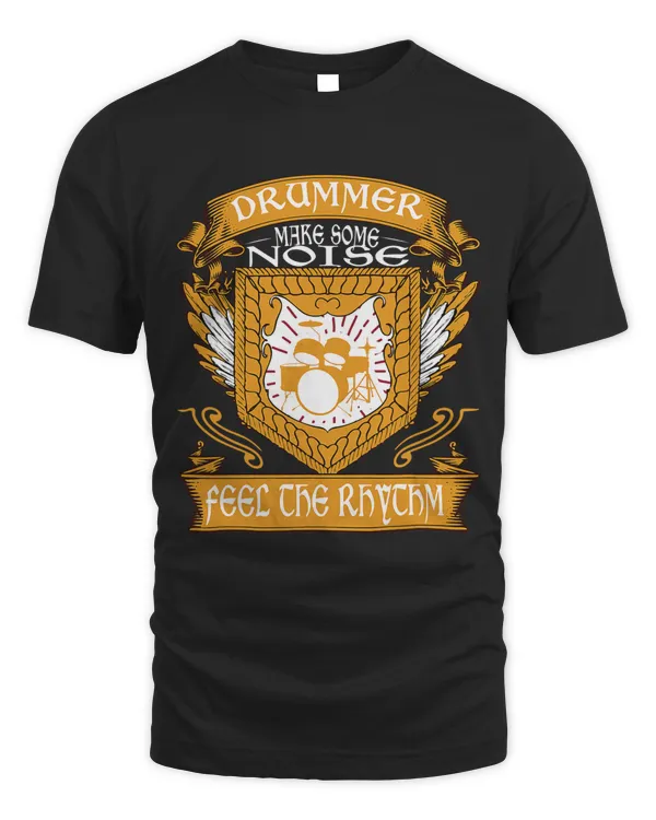 Drummer Feel The Rhythm Percussion Rock Roll